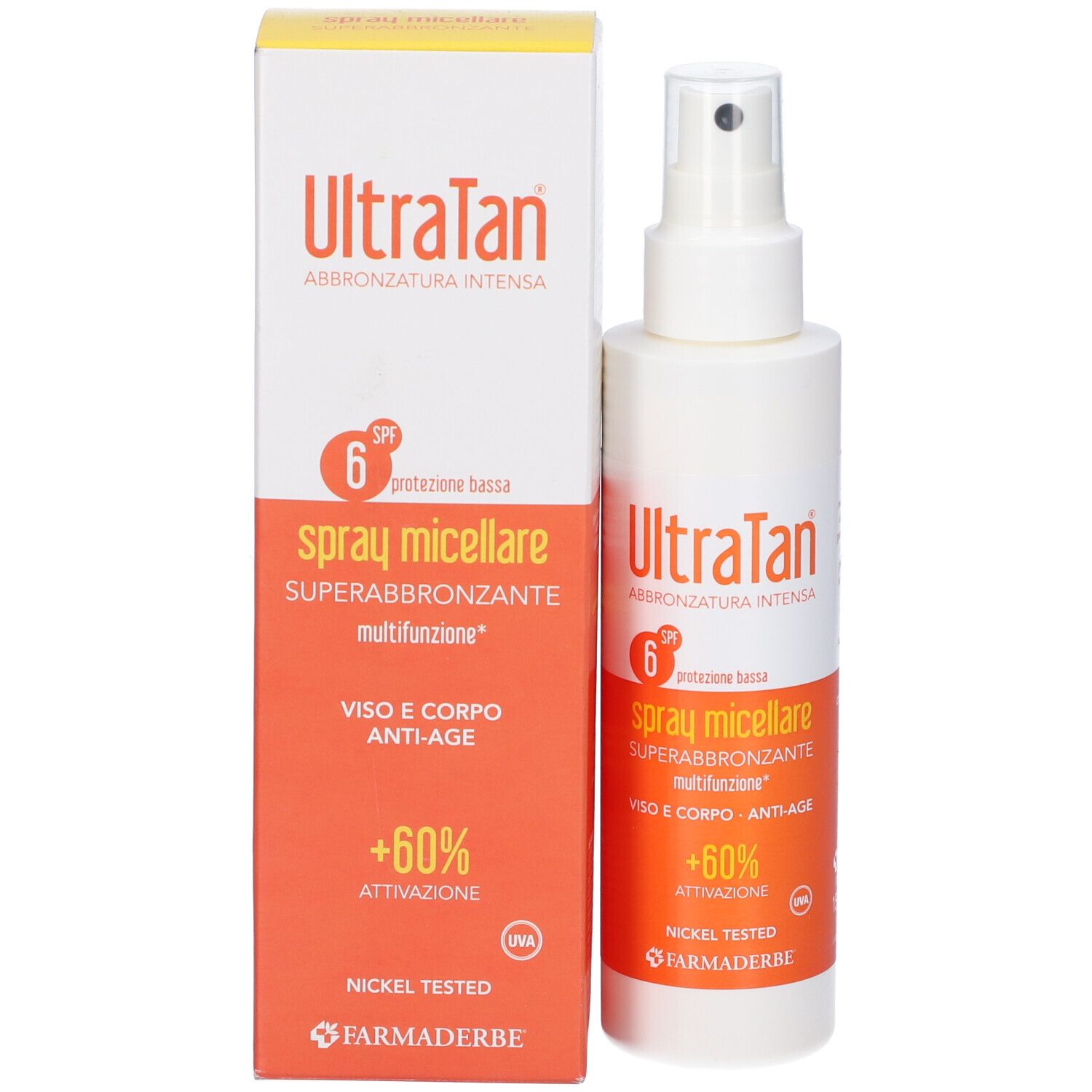 Ultra Tan Spf6 Spray Micell Mu