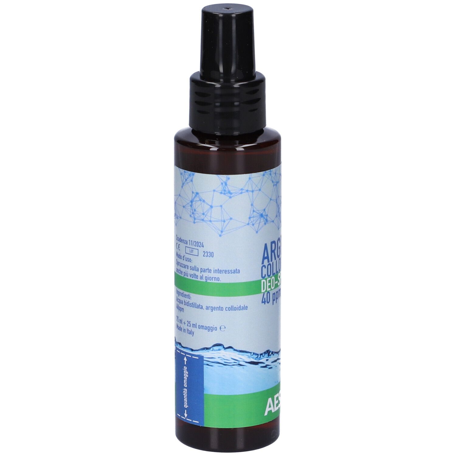 Argento Colloidale Plus Deodorante Spray 75 Ml + 25 Ml