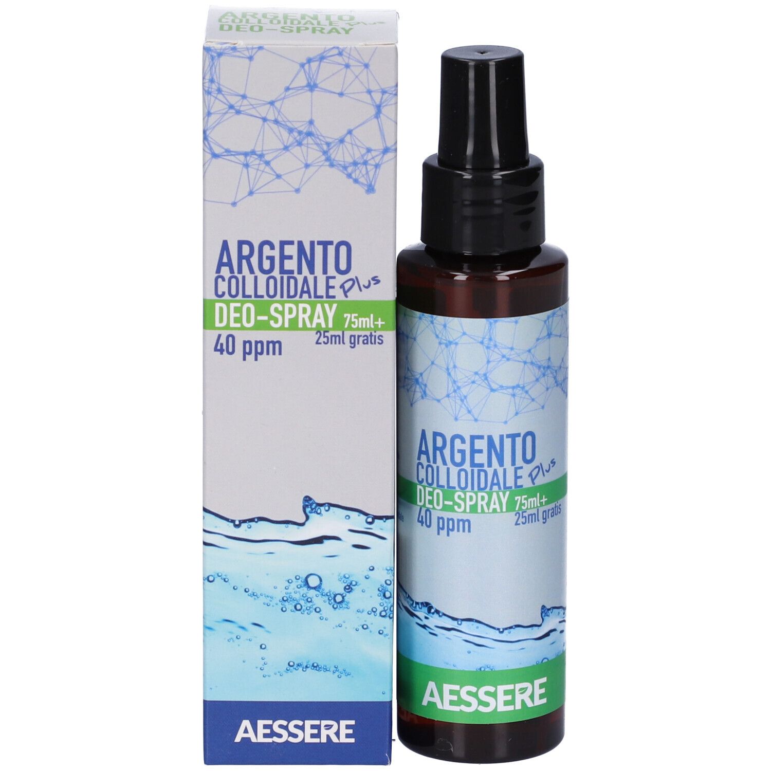 Argento Colloidale Plus Deodorante Spray 75 Ml + 25 Ml