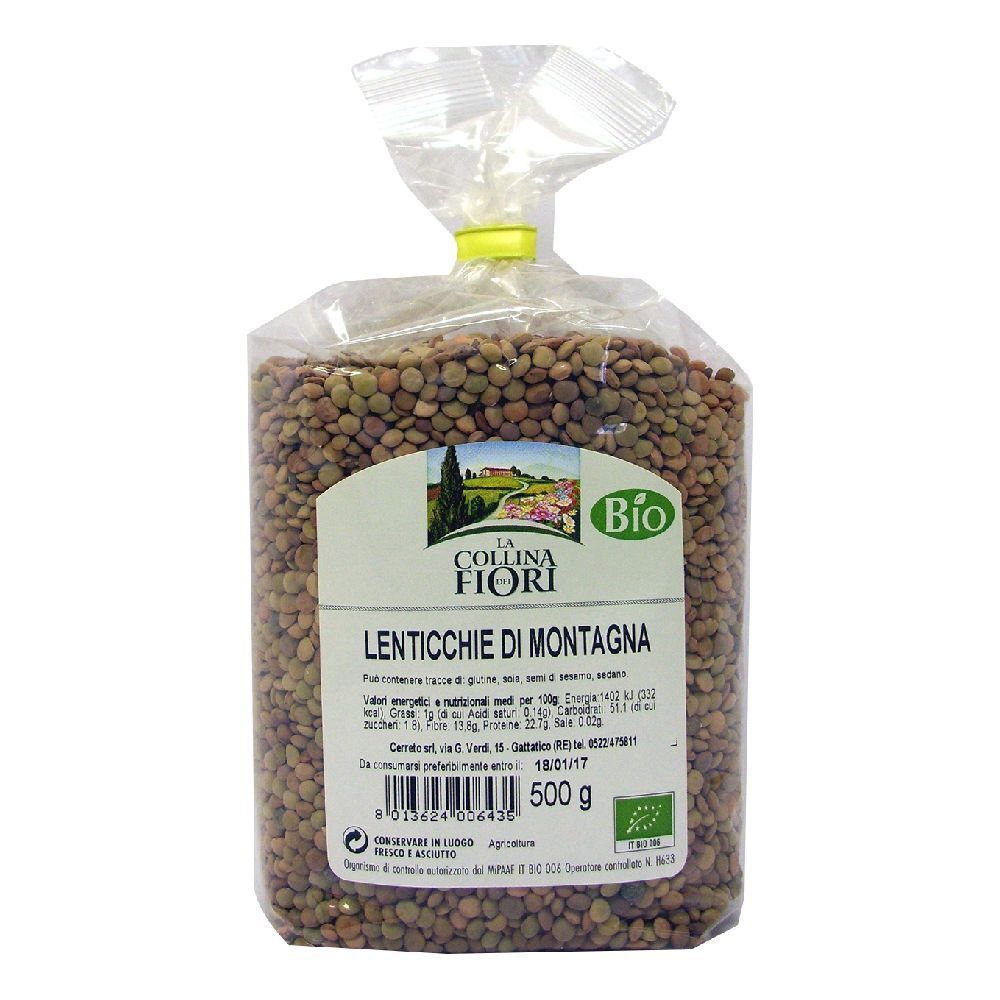 Cerreto Bio Lenticchie Montagna 500 G