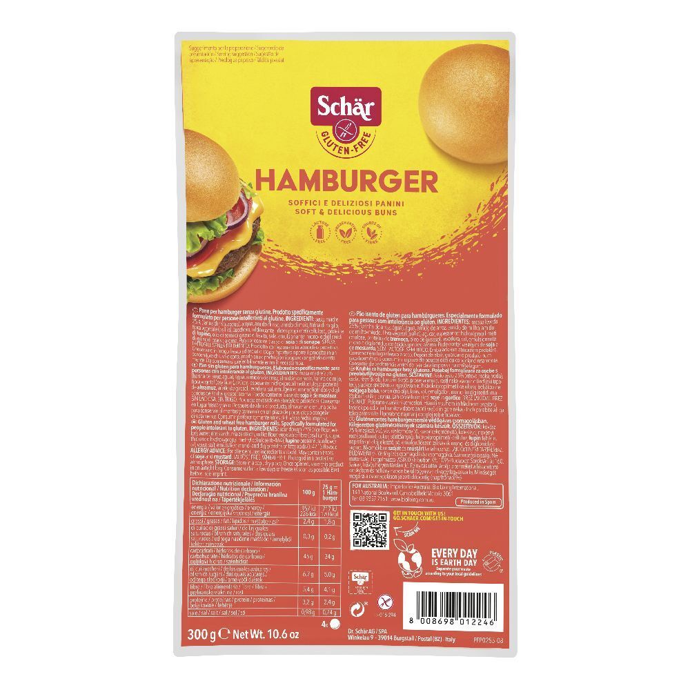 Schär Panini Hamburger