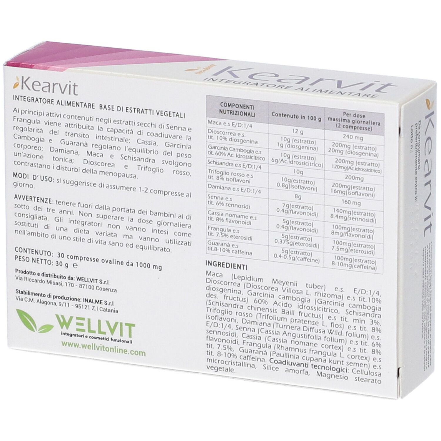 Kearvit 30Cpr Da 1000Mg