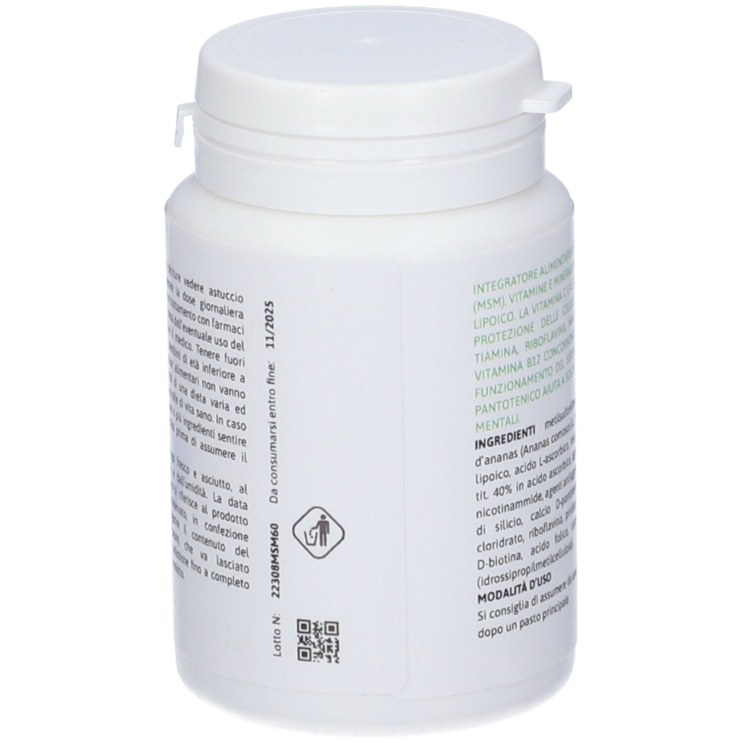 Msm Funzionale 60Cps Da 590Mg