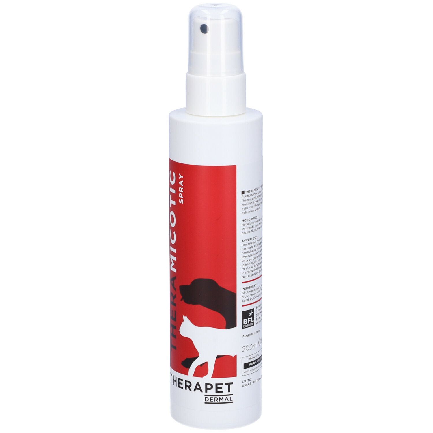 Theramicotic Spray  THERAPET migliora il benessere e la vitalità del tuo  amico animale.