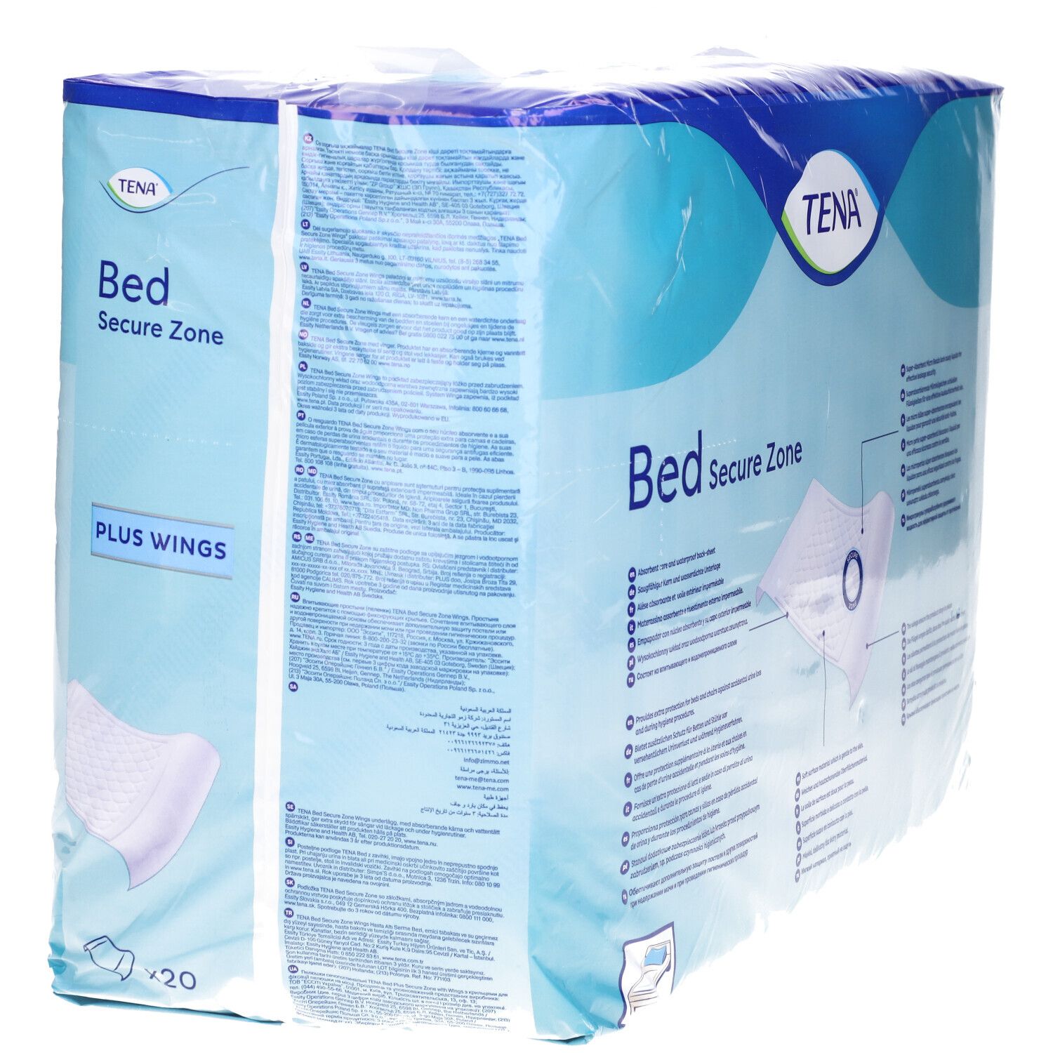 Tena® Bed Secure Zone 80 cm x 180 cm