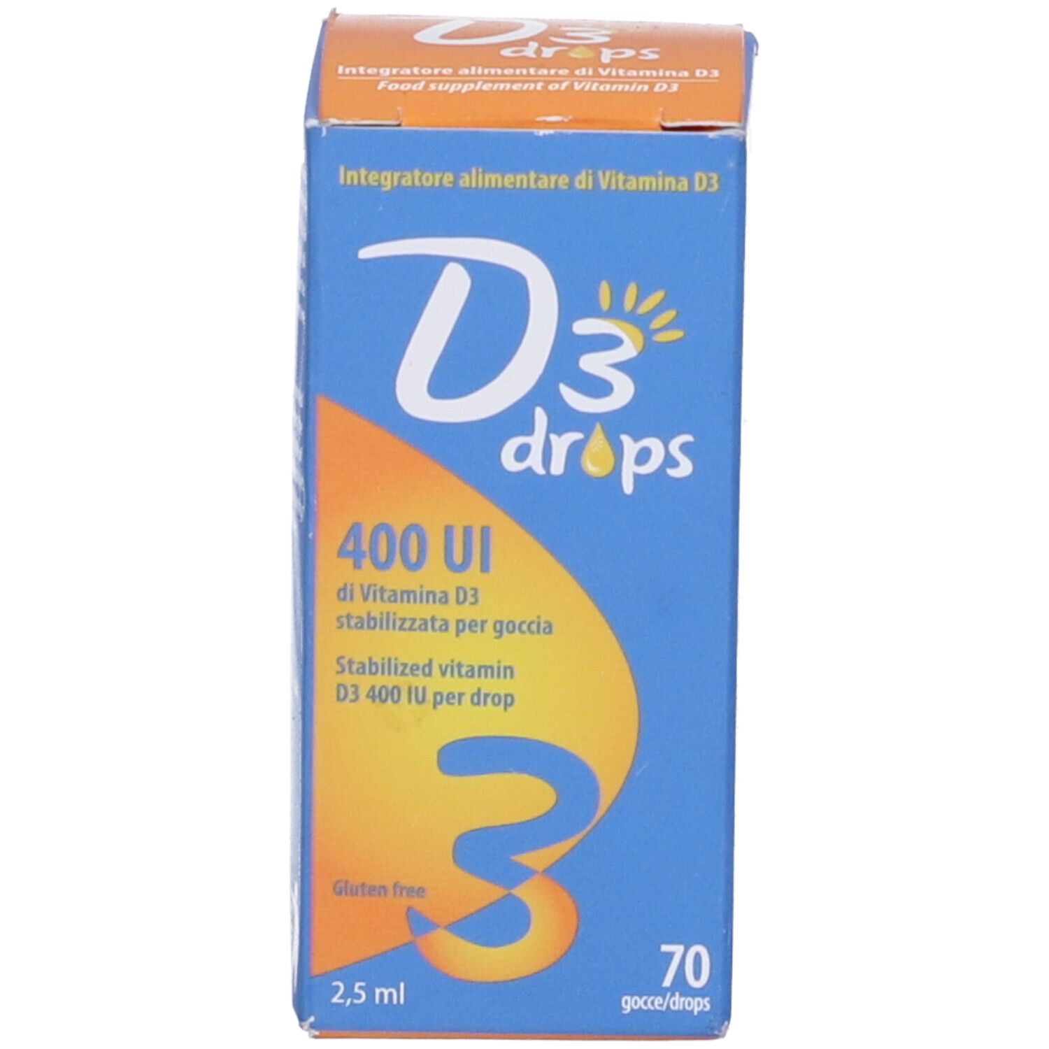 D3 Drops 400 Ui Flaconcino 2,5 Ml