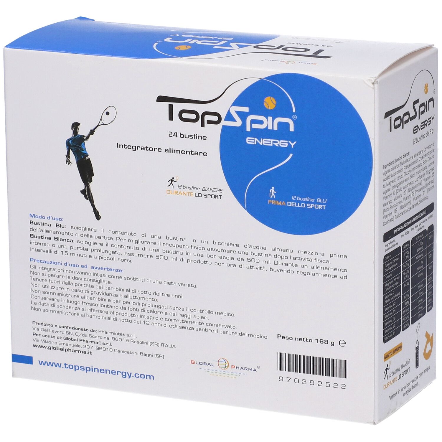Topspin 24 Bustine