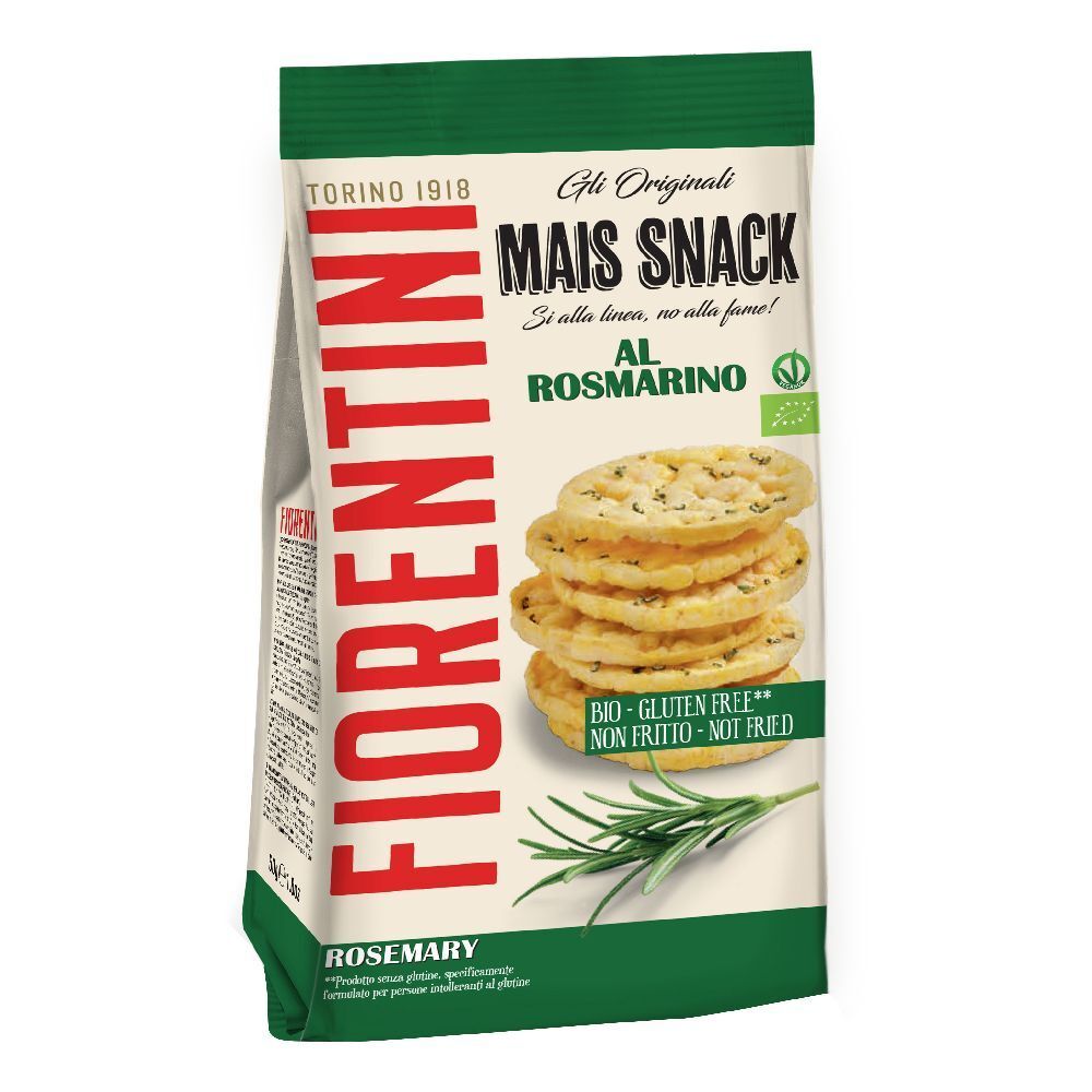 Bio Mini Gallette Di Mais Al Rosmarino 50 G
