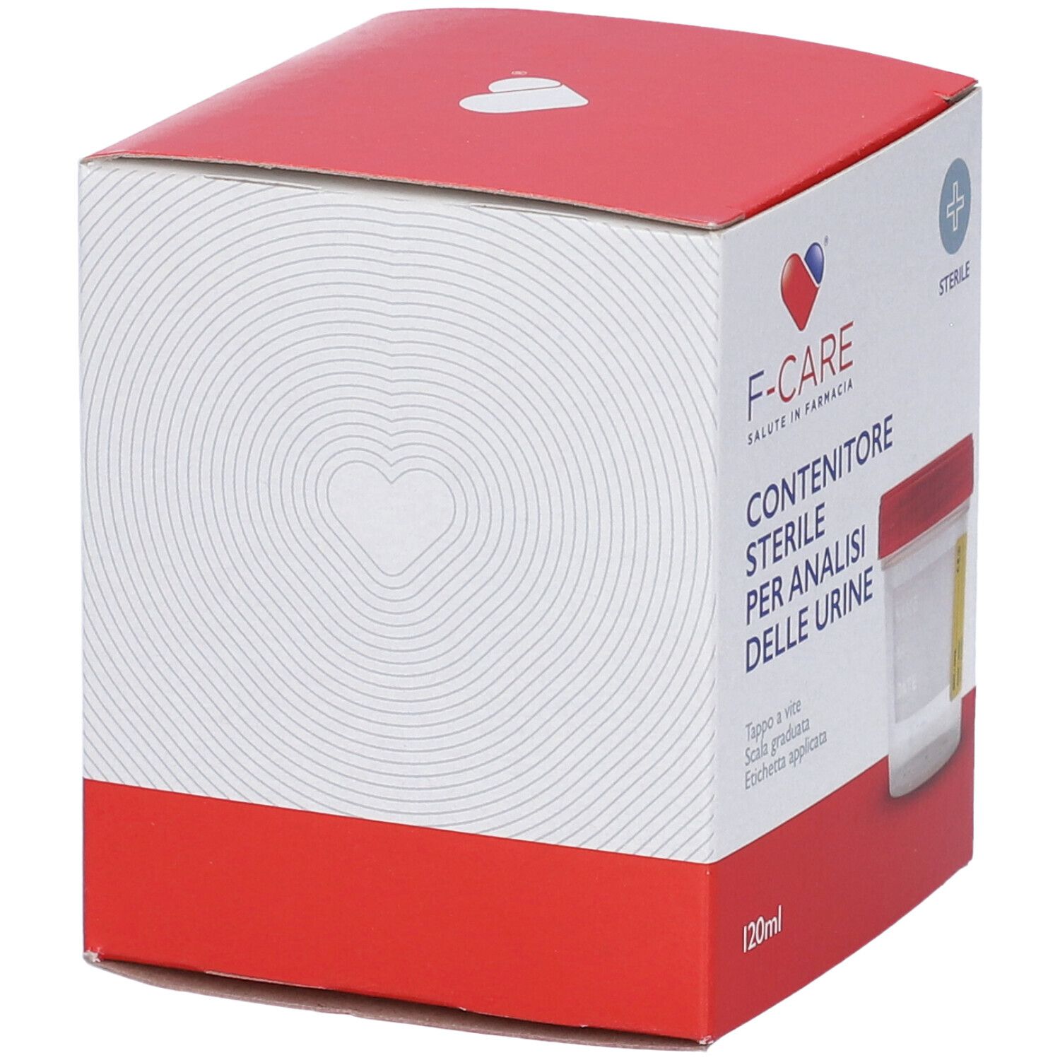 Contenitore Sterile F-Care Per La Raccolta Urina 120 Ml