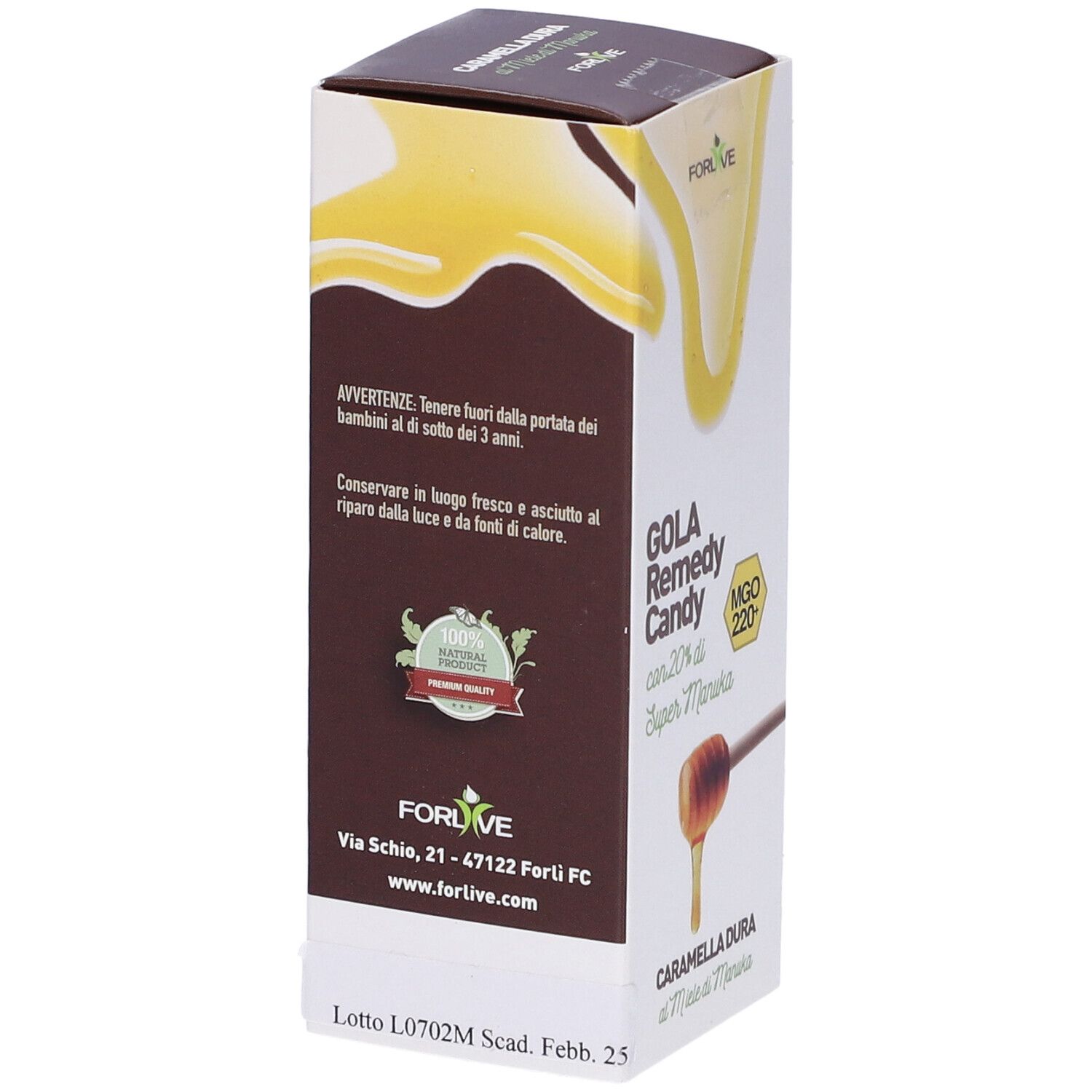 Forlive Gola Remedy Caramelle per la Gola