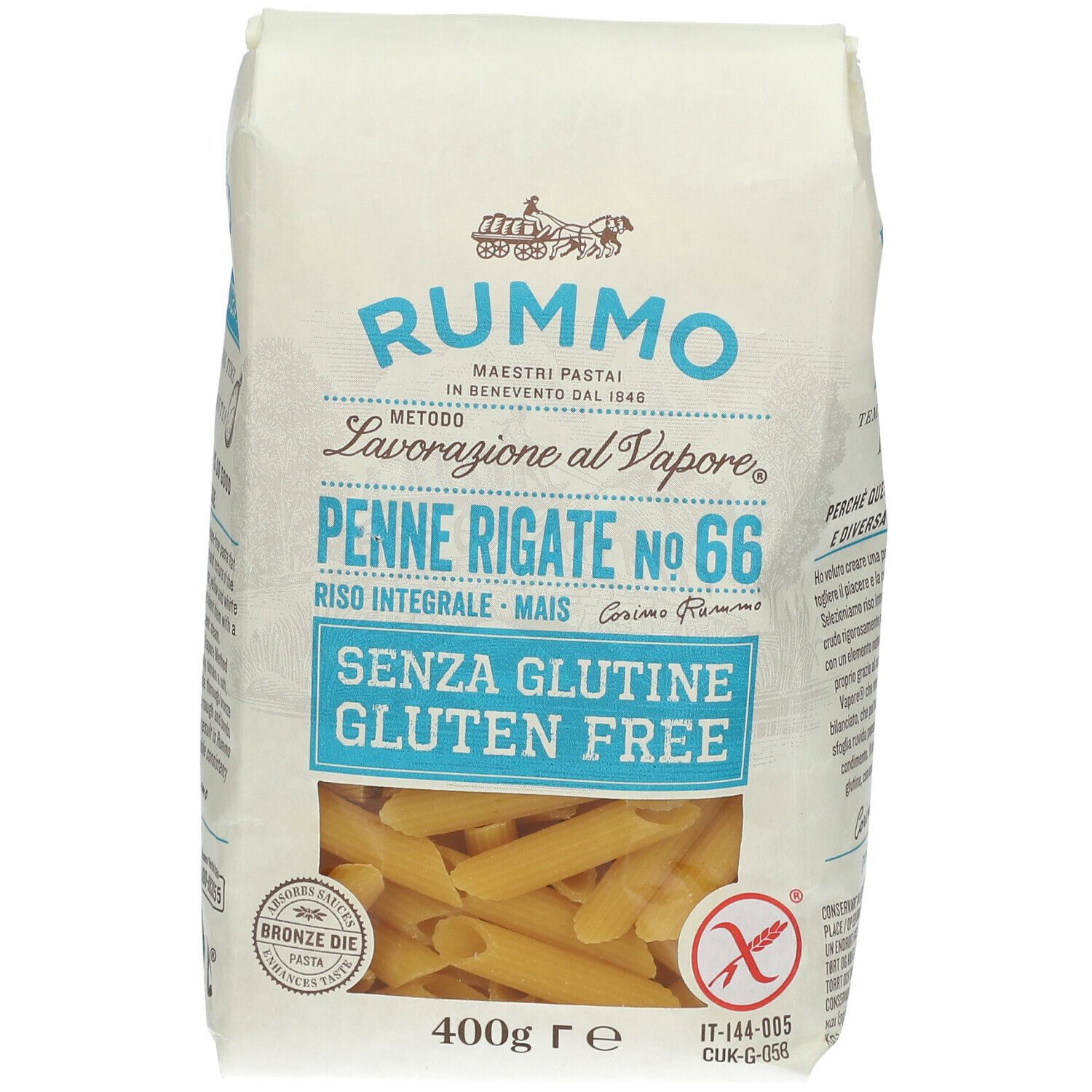 Rummo Penne Rigate N Senza Glutine G Redcare