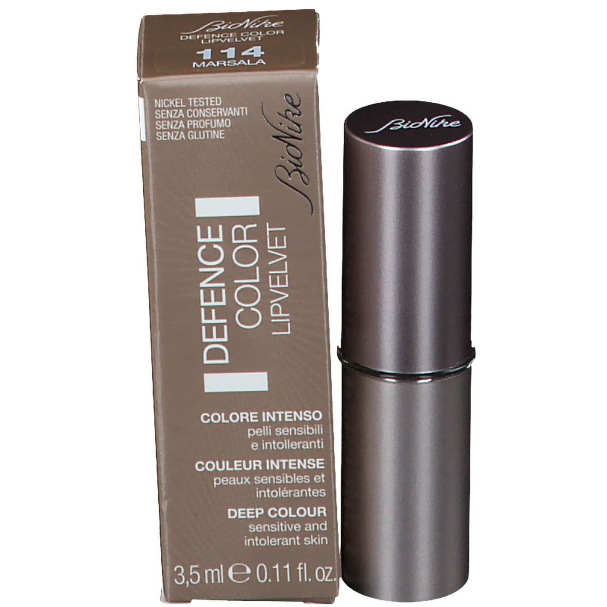 BioNike Defence Color Lipvelvet 114 Marsala