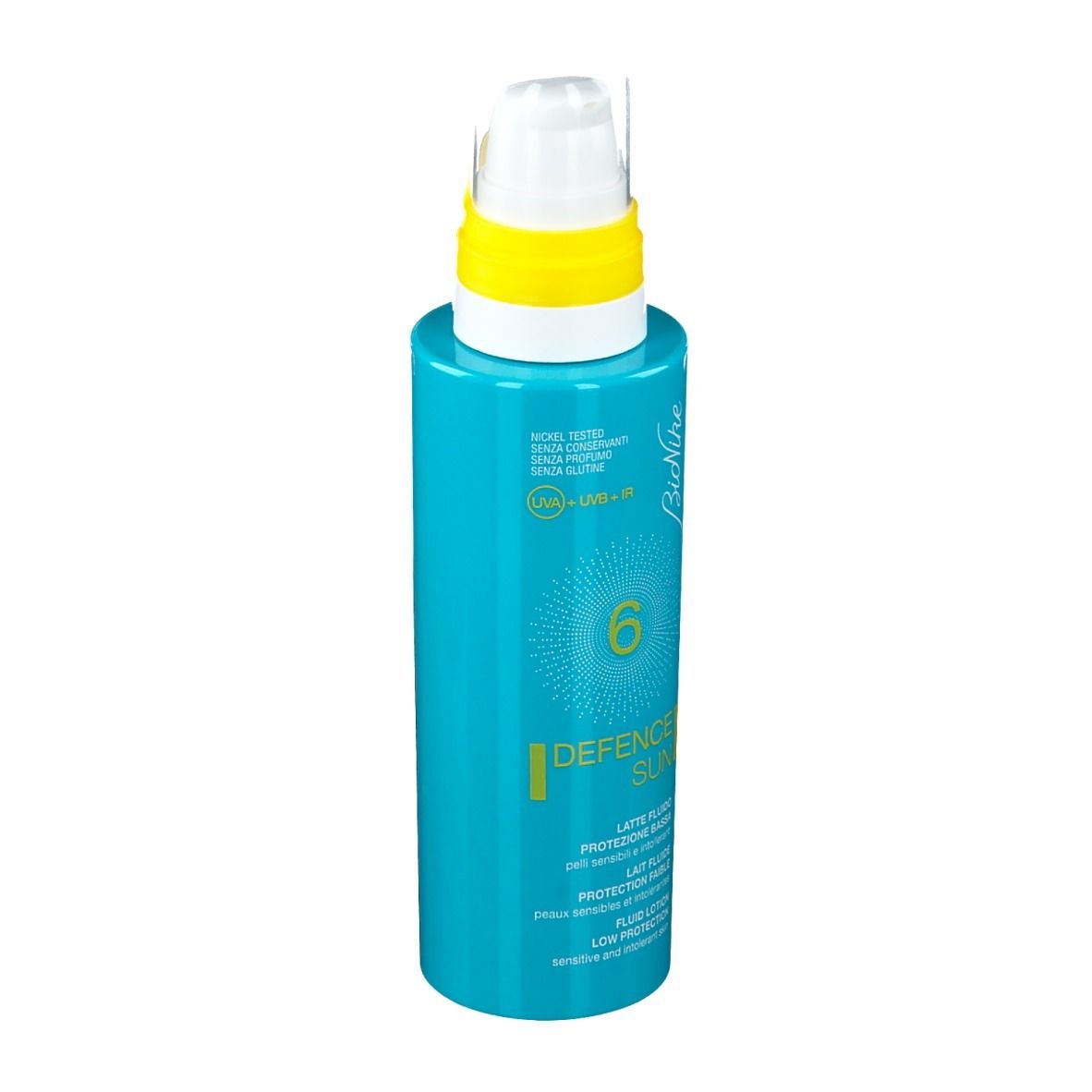 BioNike DEFENCE SUN Latte Fluido 6 Protezione Bassa