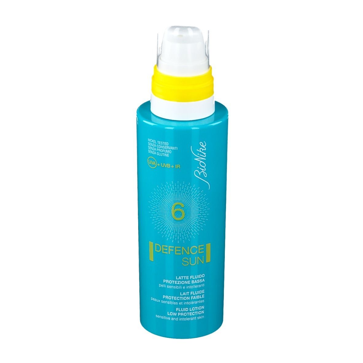 BioNike DEFENCE SUN Latte Fluido 6 Protezione Bassa