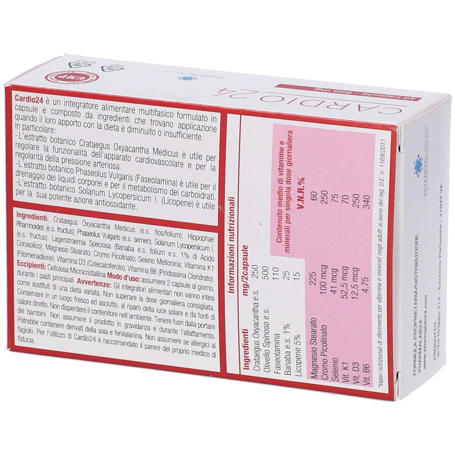 Cardio24 40 Capsule