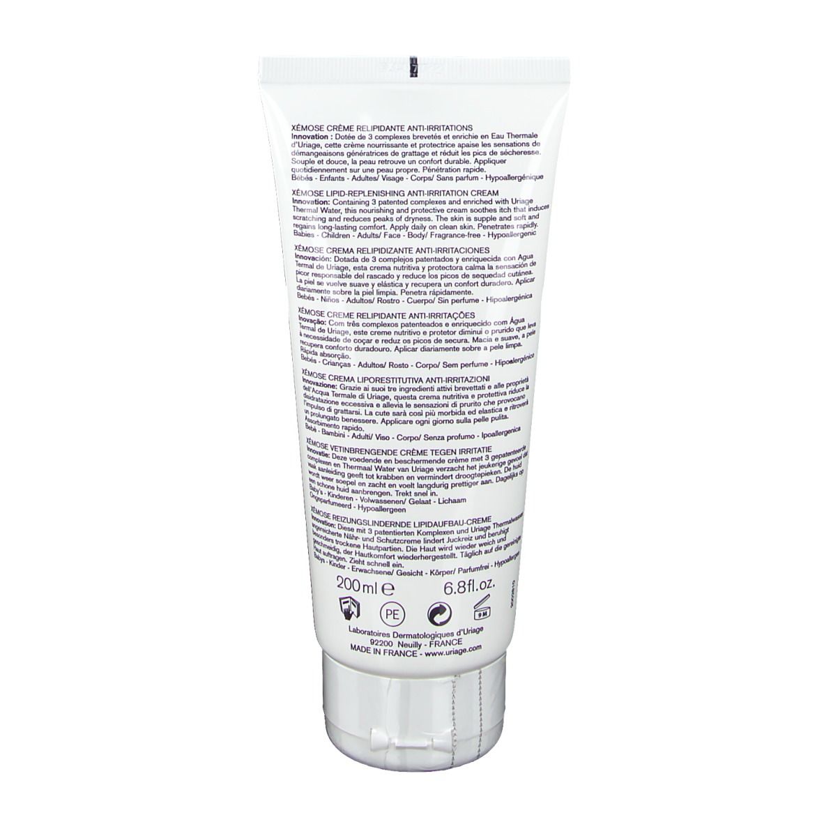 URIAGE XEMOSE - Crema relipidante anti-irritazioni 200ml