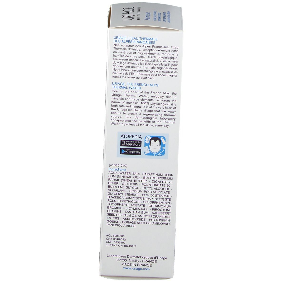 URIAGE XEMOSE - Crema relipidante anti-irritazioni 200ml