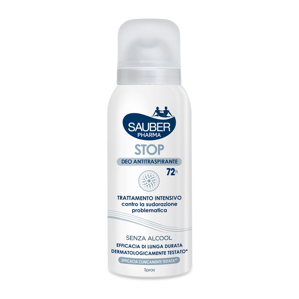 Sauber Stop Antitraspirante 72H Spray