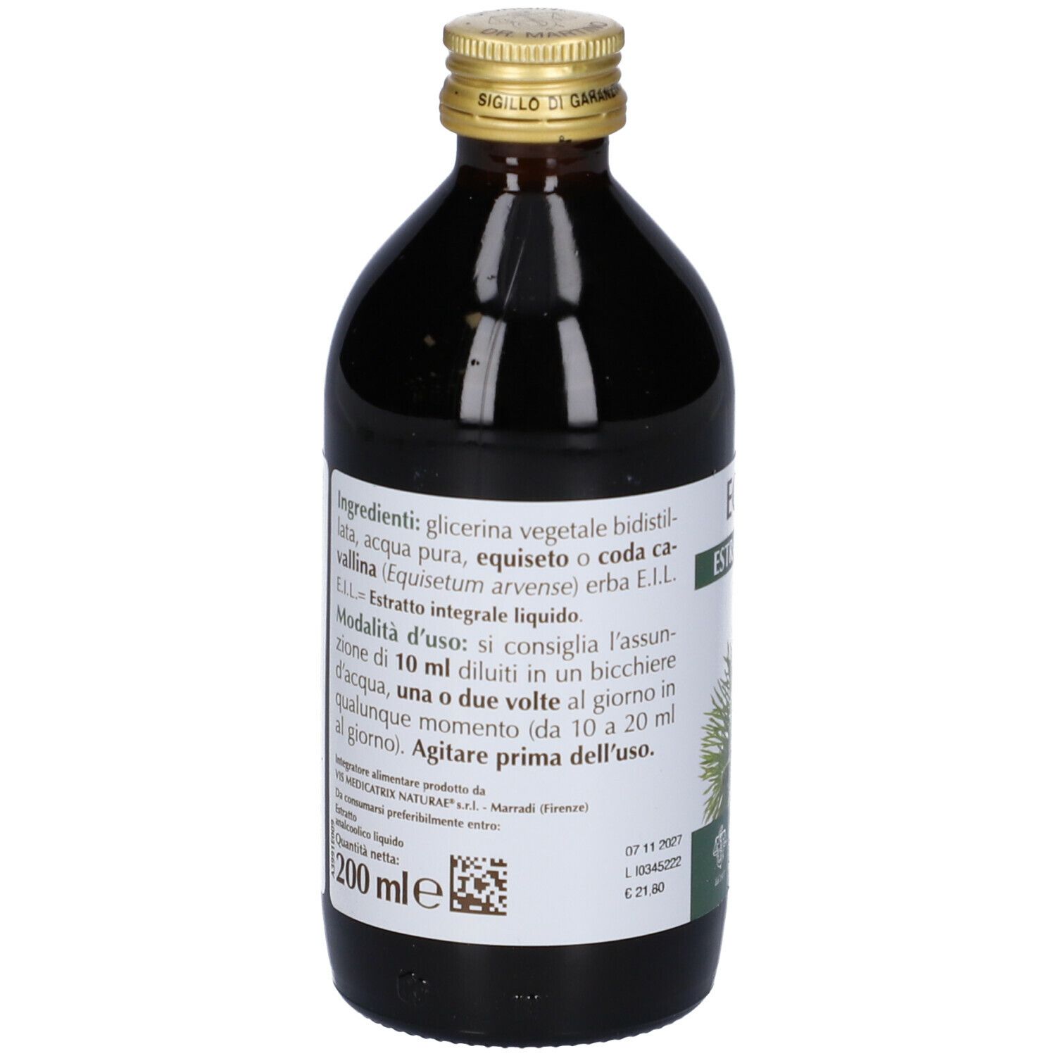 Equiseto Estratto Integrale 200 Ml