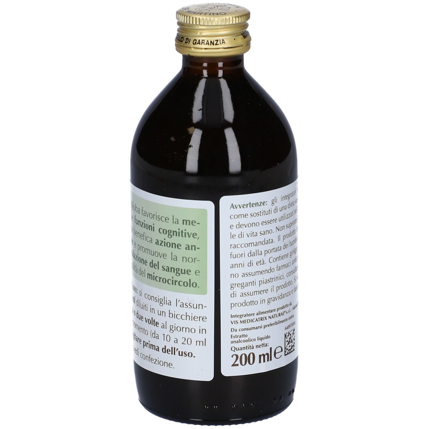 Ginkgo Biloba Estratto Integrale 200 Ml