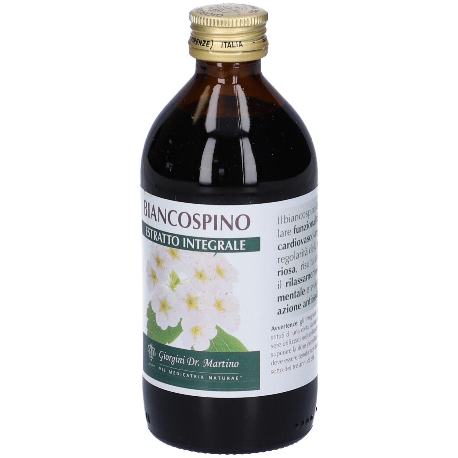 Biancospino Estratto Integrale 200 Ml