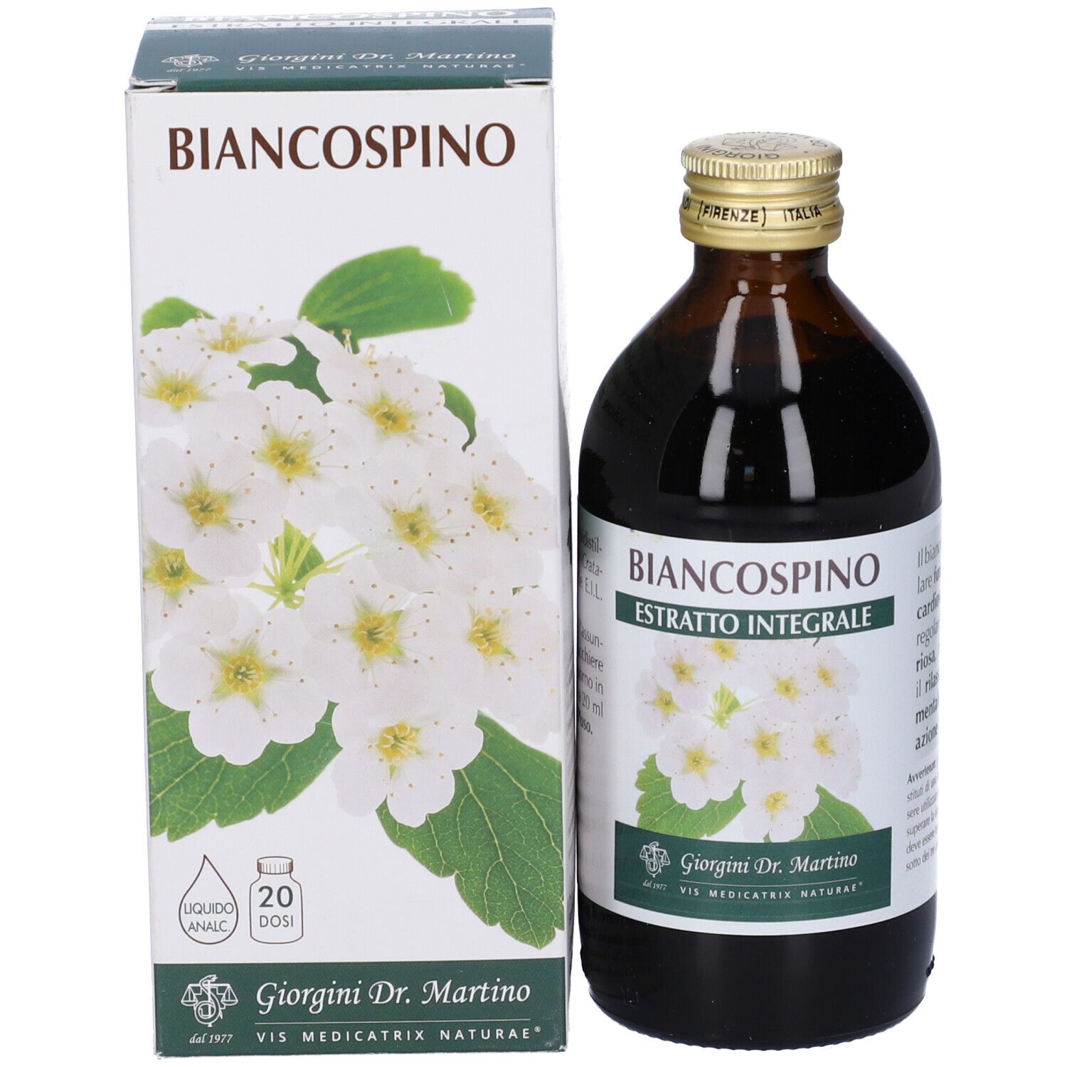 Biancospino Estratto Integrale 200 Ml