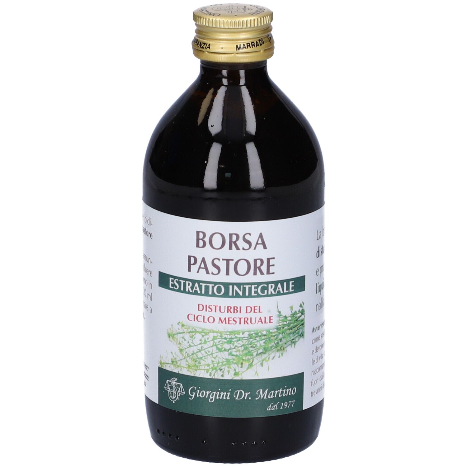 Borsa Del Pastore Estratto Integrale 200 Ml