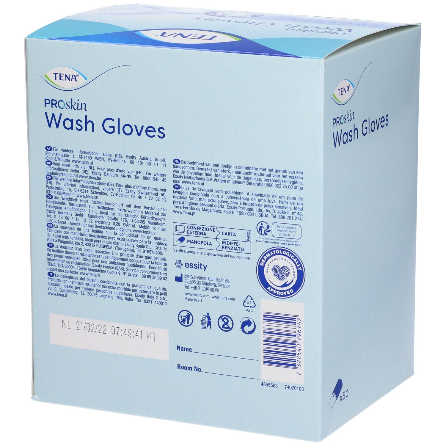 TENA ProSkin Wash Glove