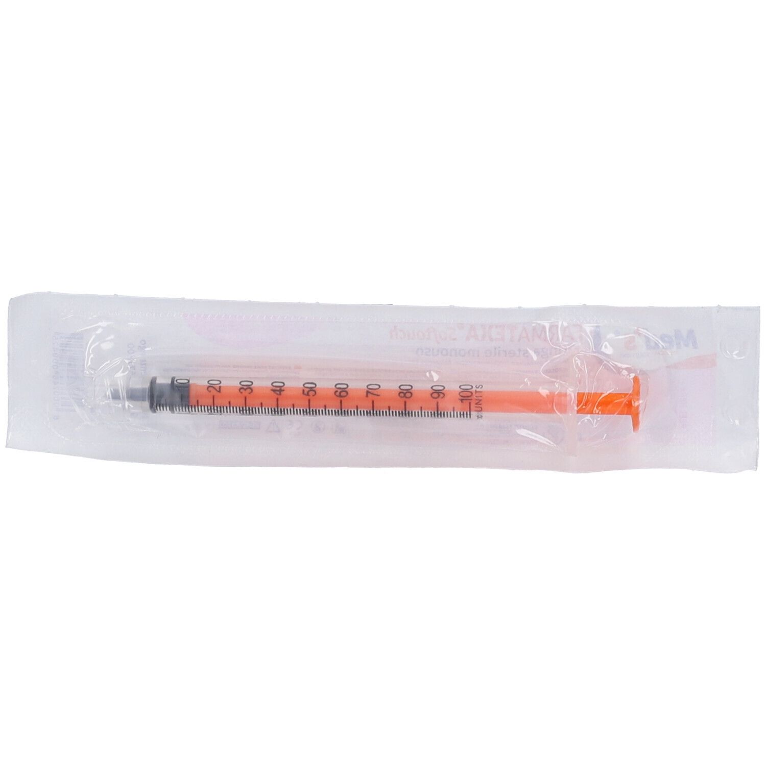 Siringa Meds 1 Ml Senza Ago Cono Centrale Luer Lock