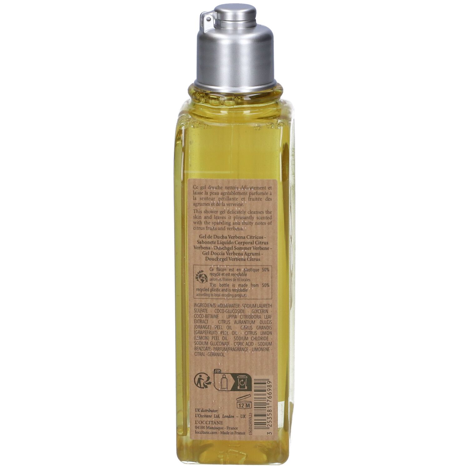 Verbena Agrumi Gel Doccia 250 Ml