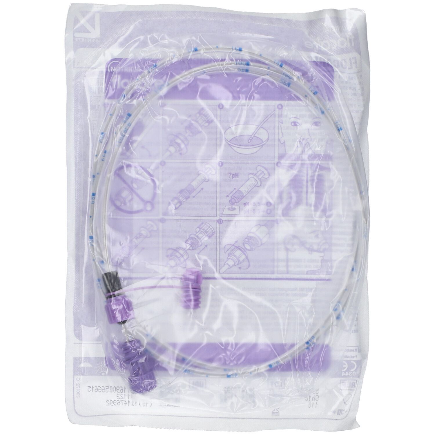 Flocare Sondino Nasogastrico In Poliuretano Ch 10 Nero 110Cm 1 Pezzo