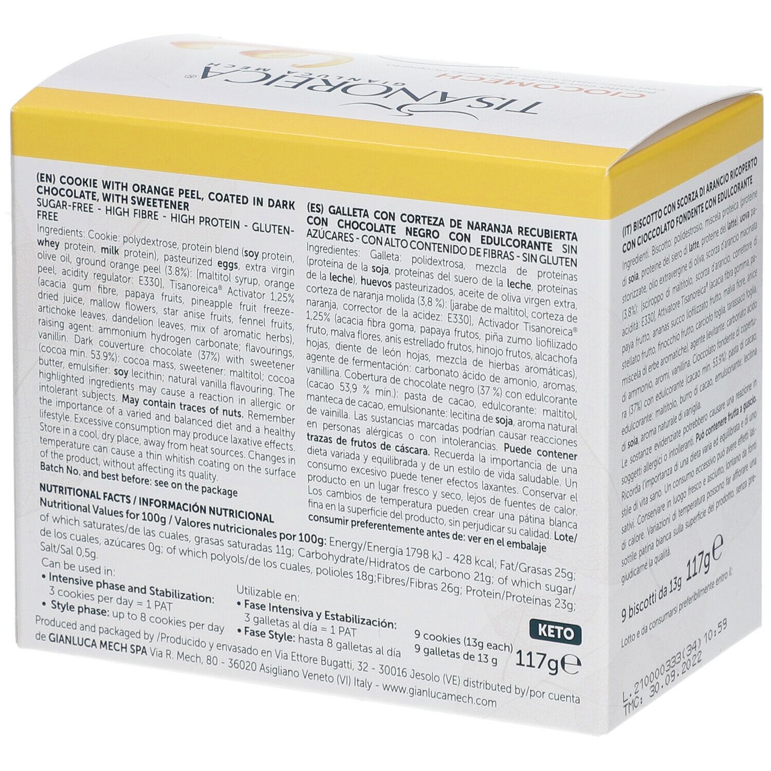 TISANOREICA® CIOCOMECH Arancio