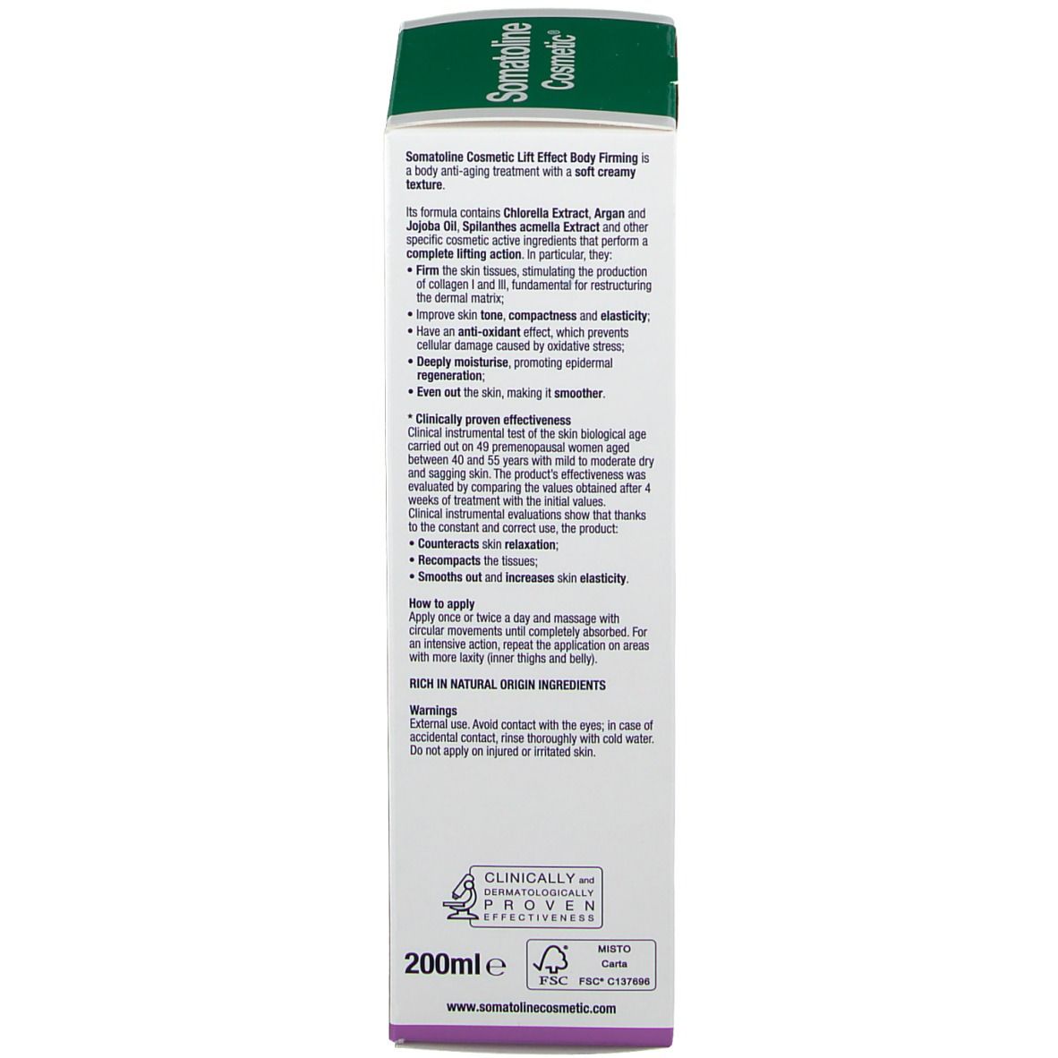 Somatoline Cosmetic® Lift Effect rassodante corpo