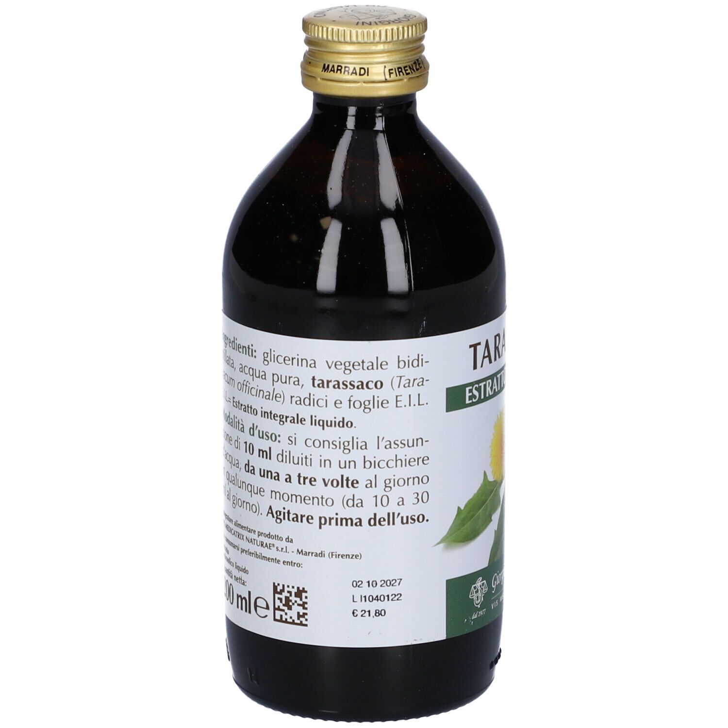 Tarassaco Estratto Integrale 200 Ml