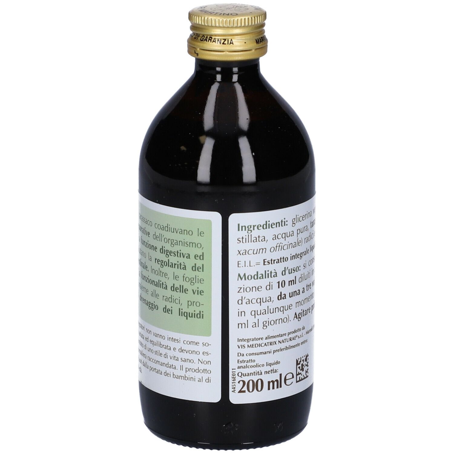 Tarassaco Estratto Integrale 200 Ml