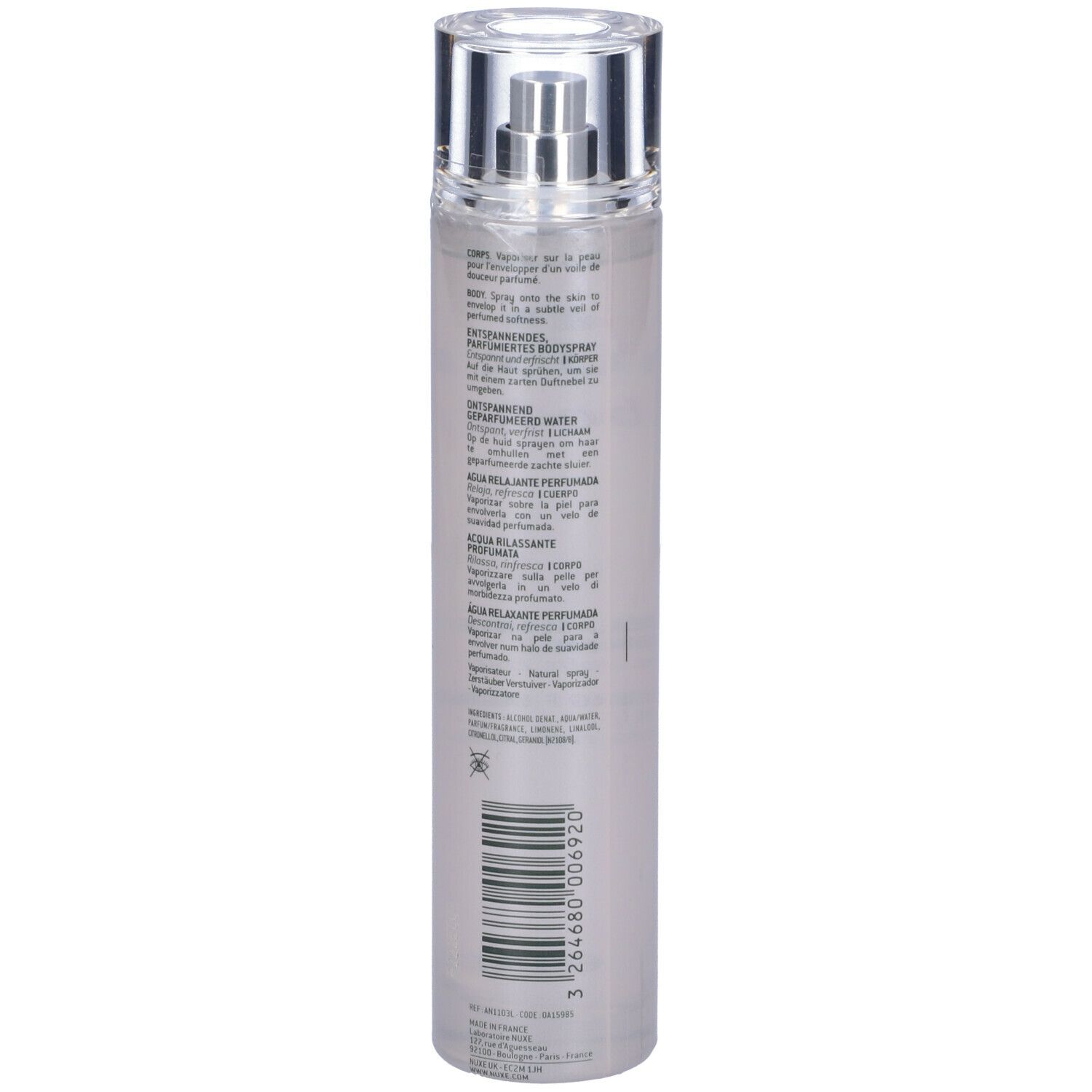 Nuxe Nuxe Body Acqua Profumata Rilassante