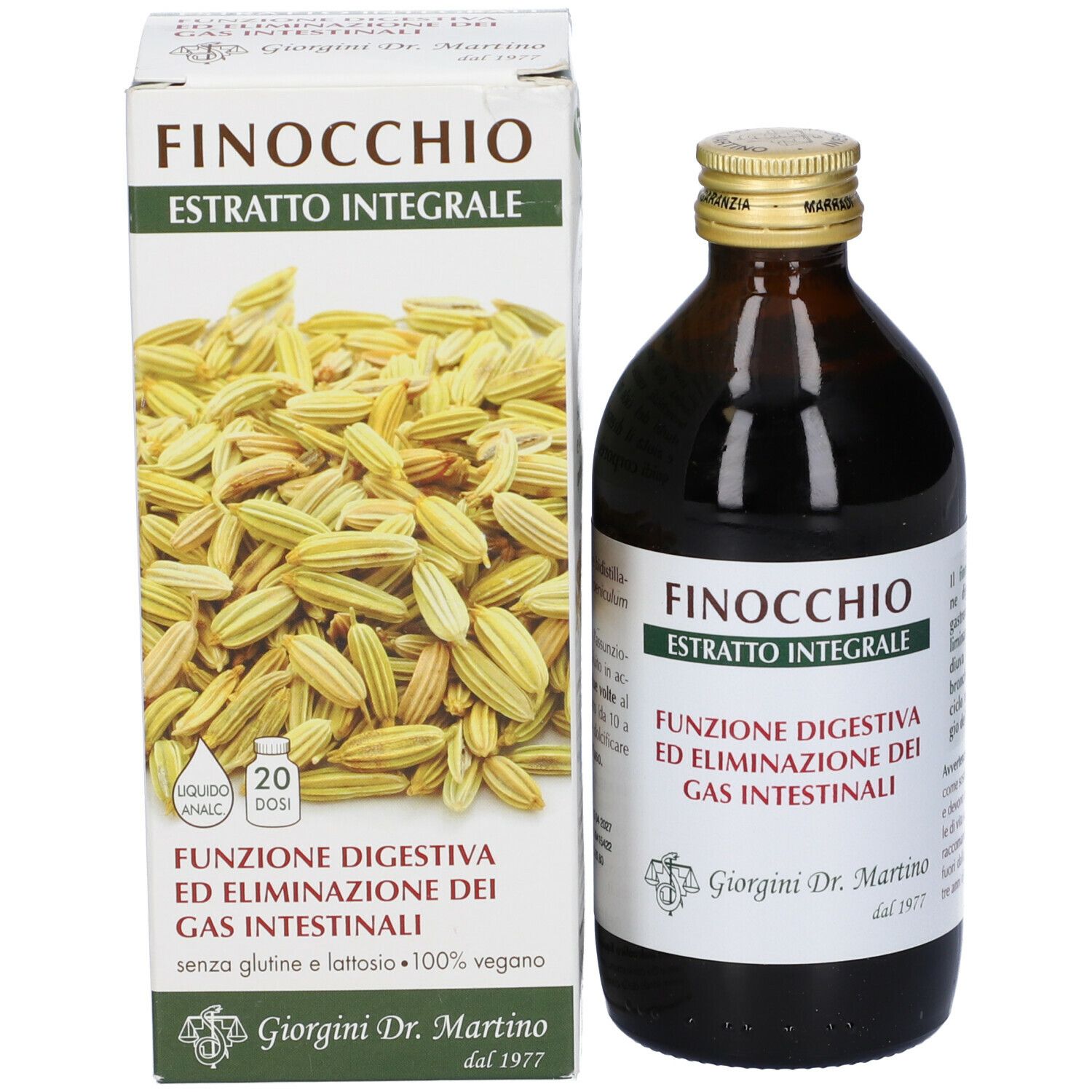 Finocchio Estratto Integrale 200 Ml
