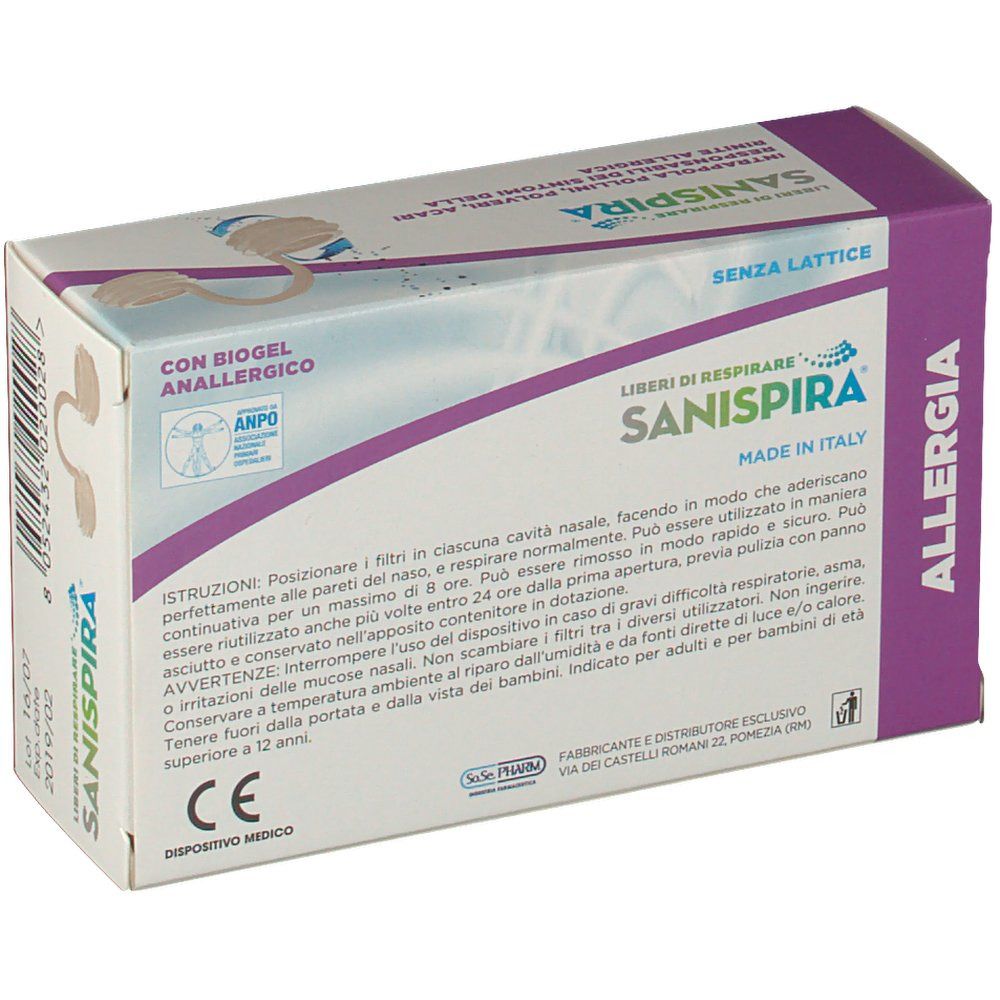 Sanispira® Allergia Taglia M