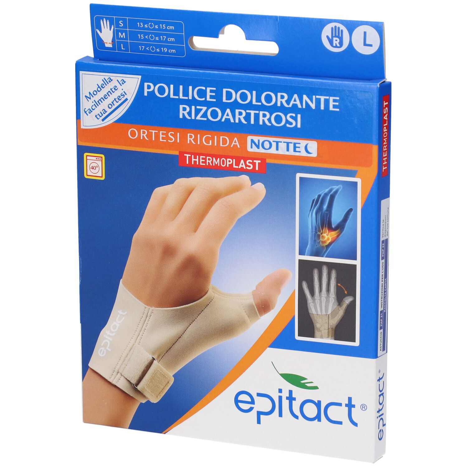 Epitact Ortesi Pollice Mano Notte Destra L