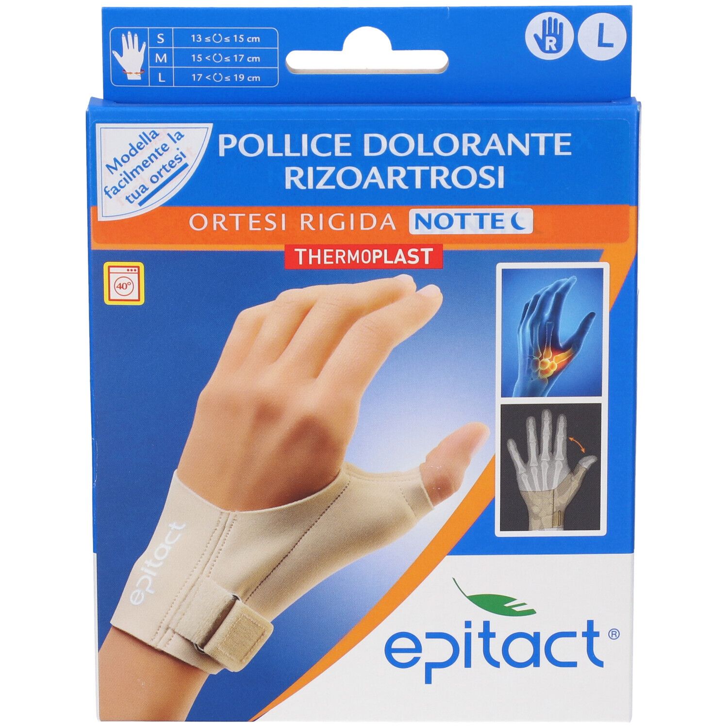 Epitact Ortesi Pollice Mano Notte Destra L