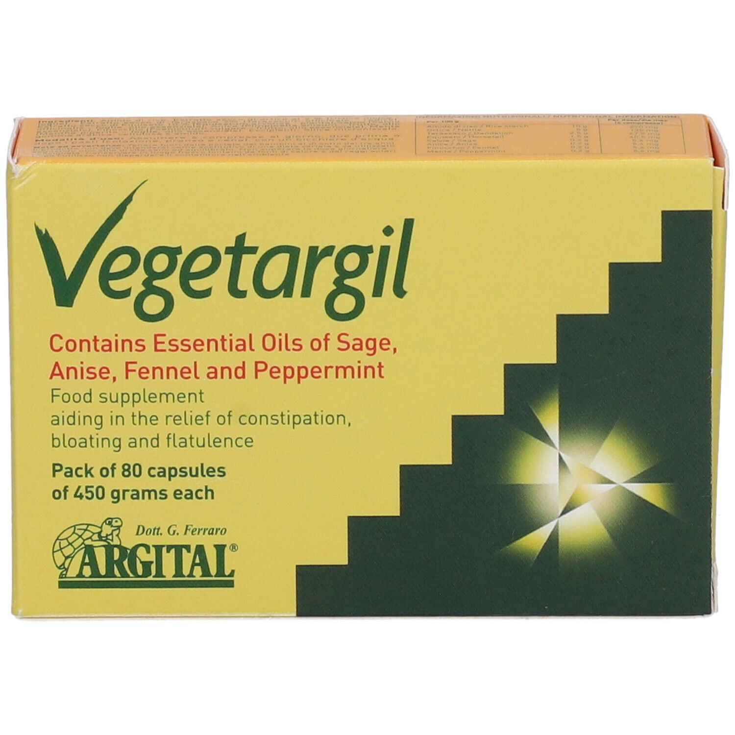 Vegetargil 80 Compresse