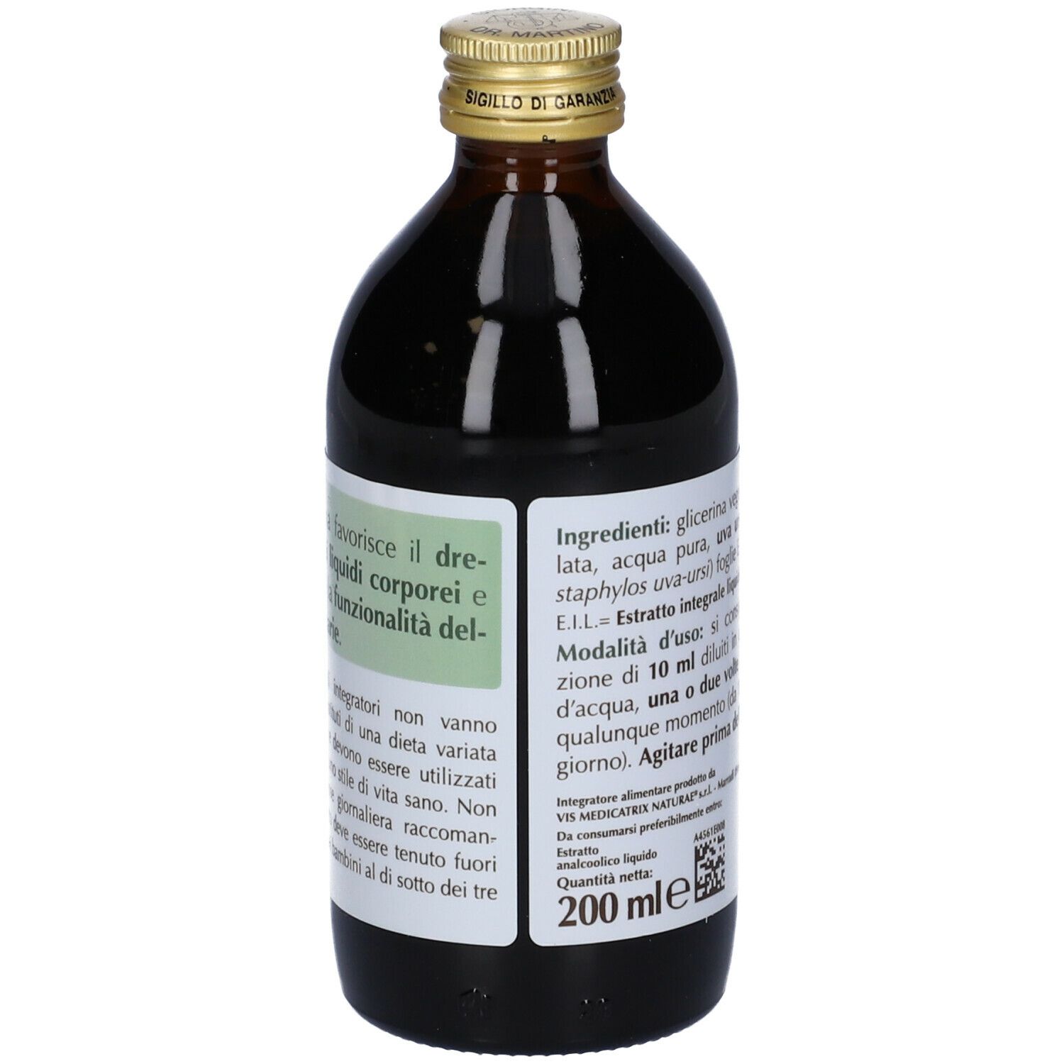Uva Ursina Estratto Integrale 200 Ml
