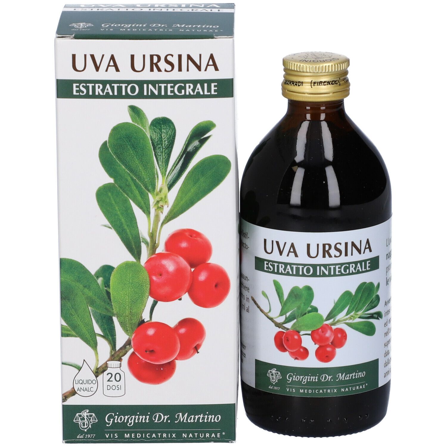 Uva Ursina Estratto Integrale 200 Ml