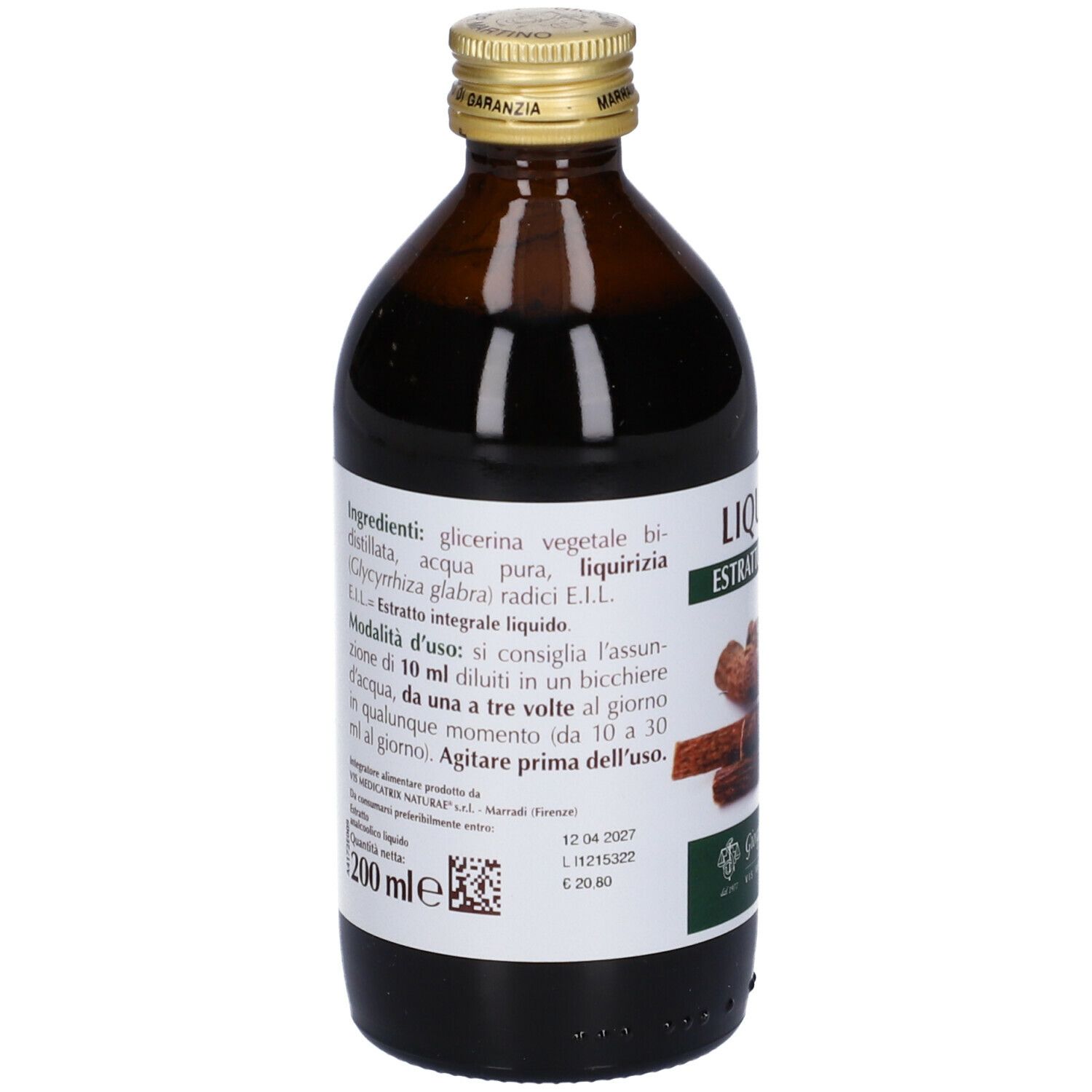Liquirizia Estratto Integrale 200 Ml