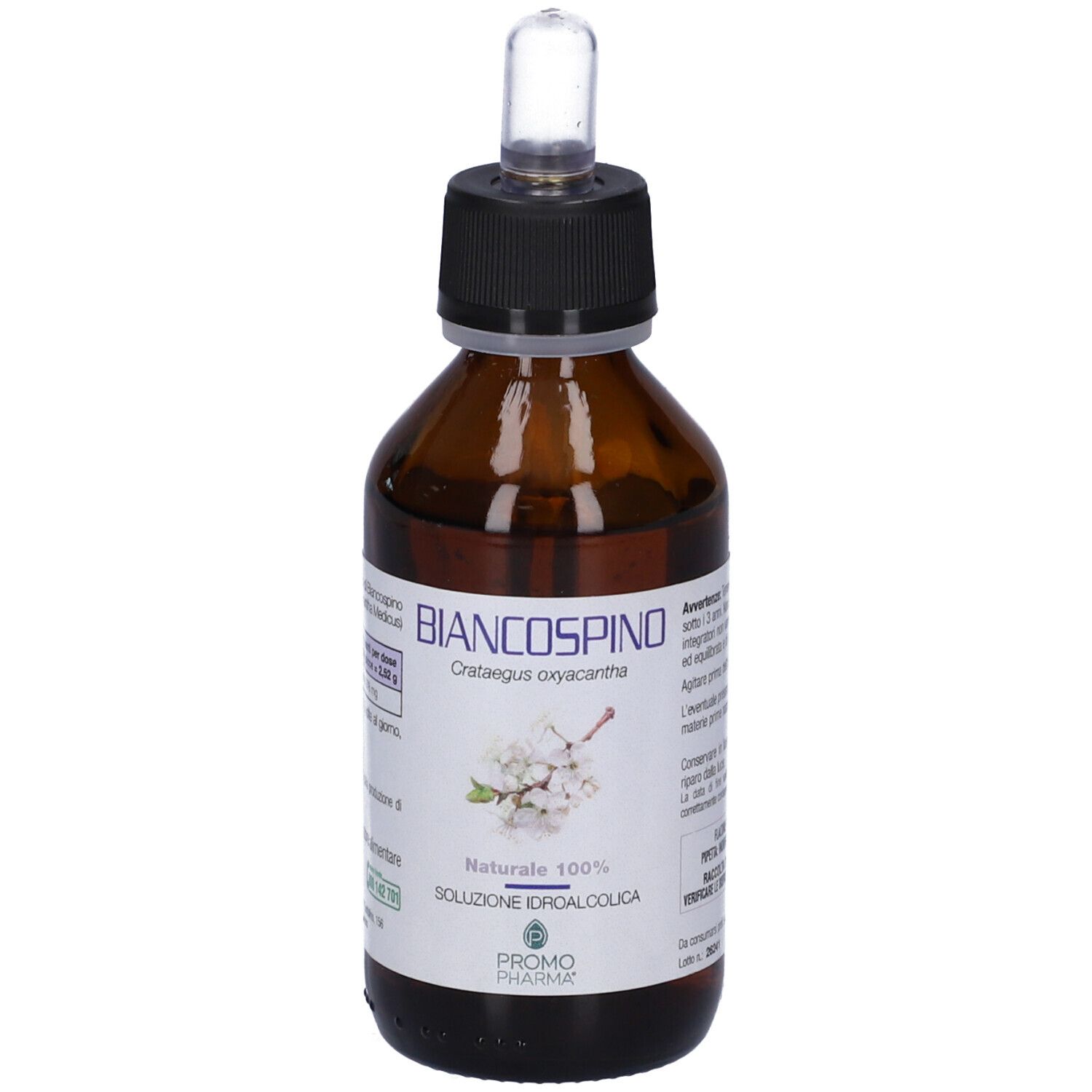PromoPharma Biancospino Soluzione Idroalcolica Gocce