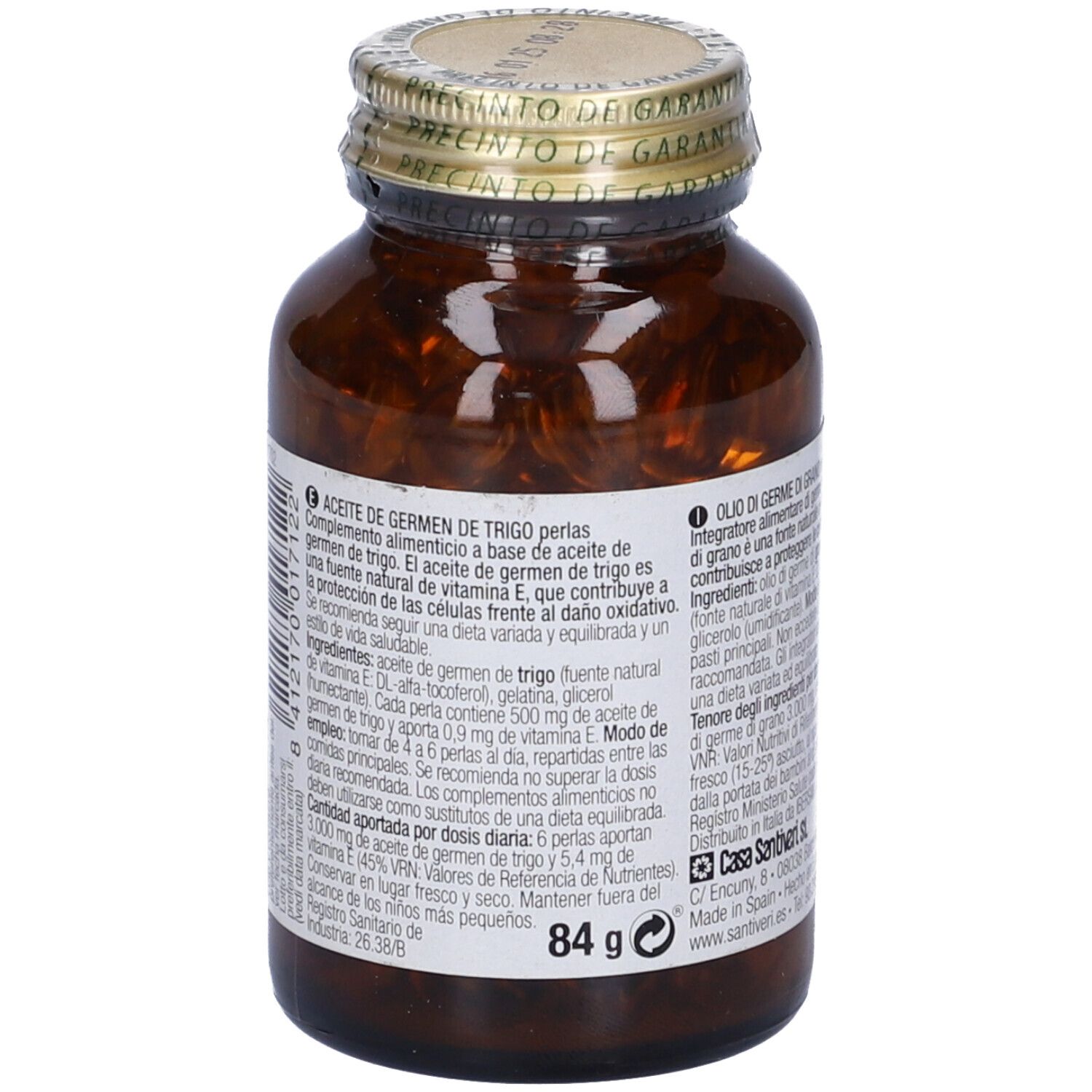 Olio Germe Di Grano 120 Perle