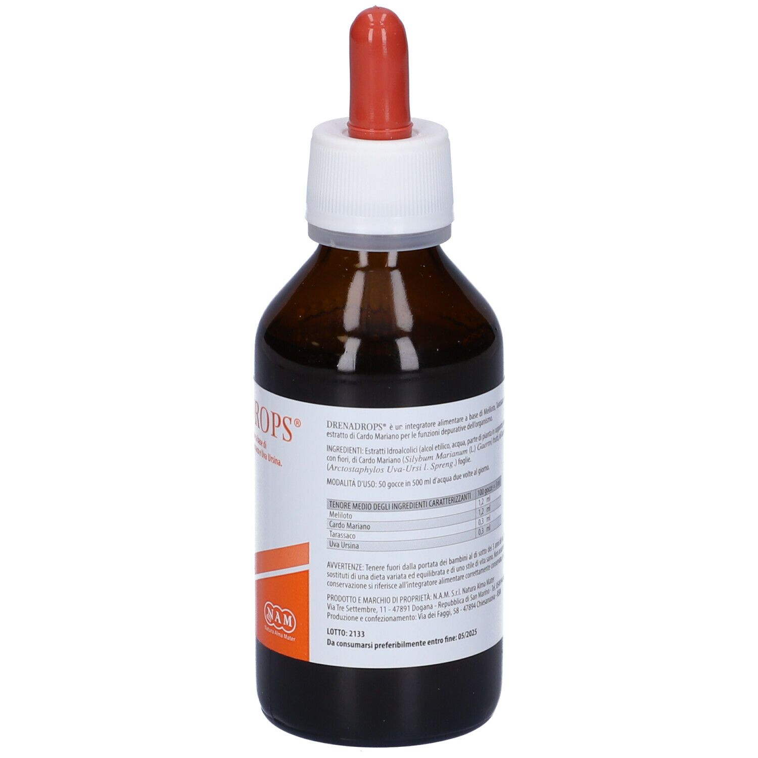 Drenadrops Soluzione Idroalcolica 100 Ml