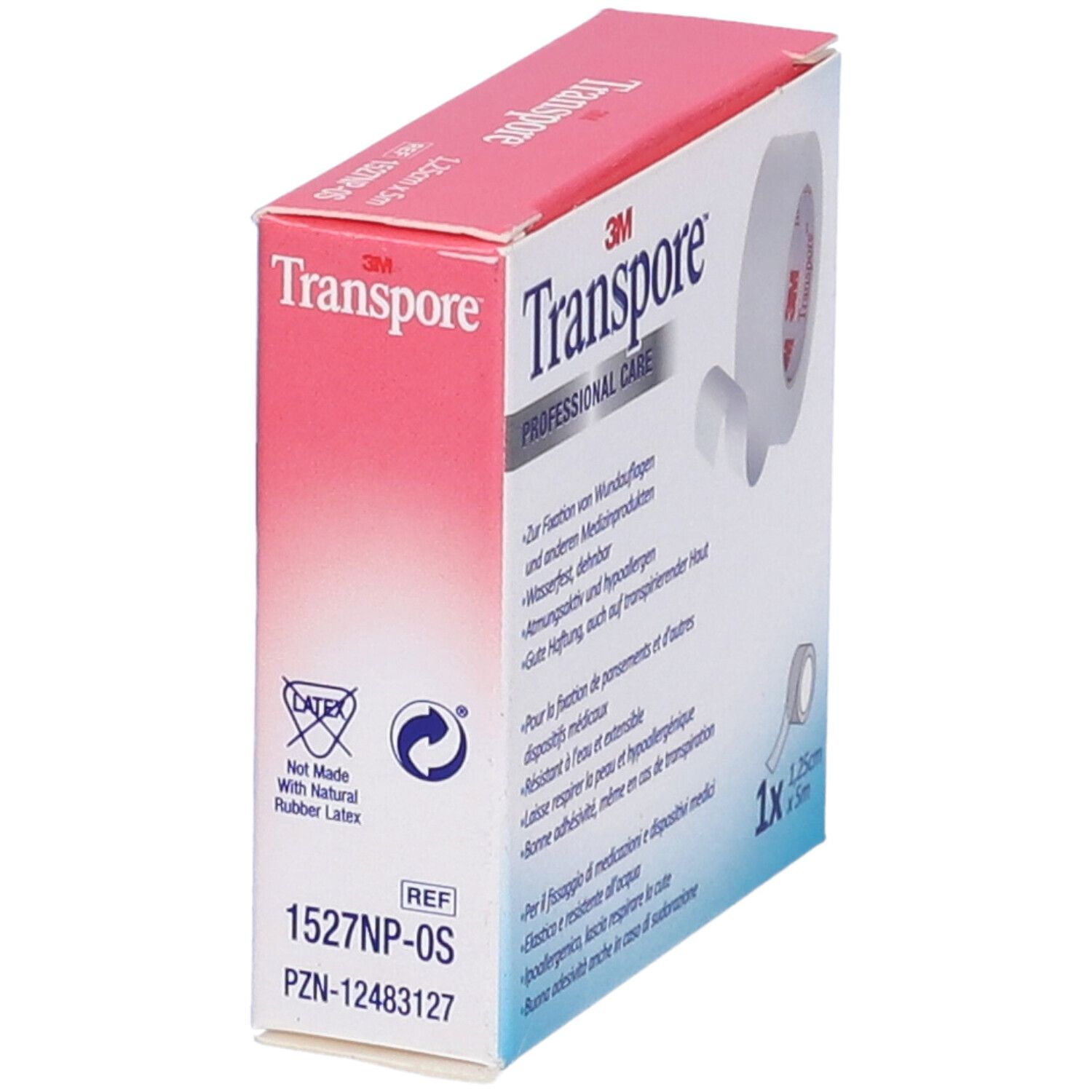 Cer Transpore 1,25X500Cm Ric