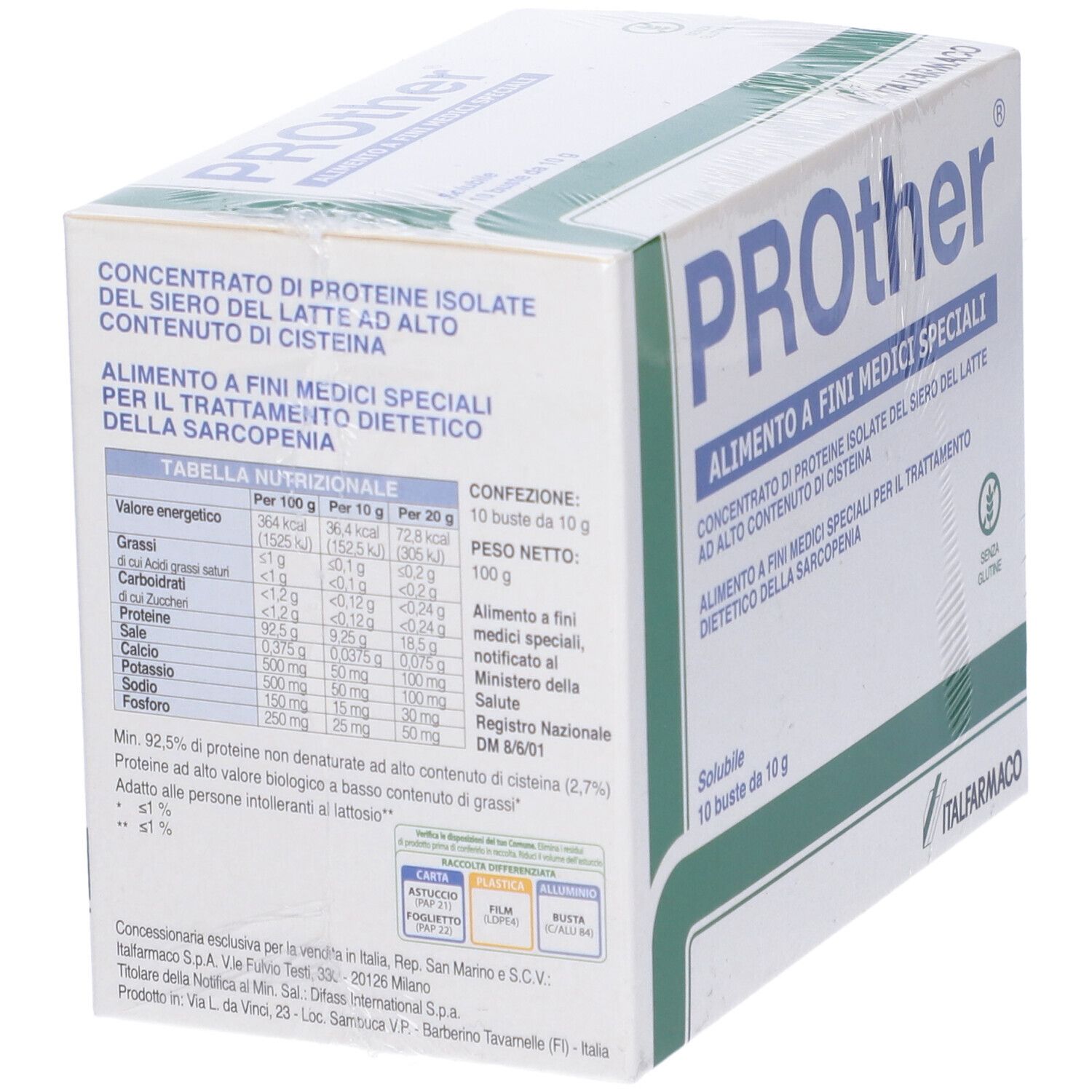 Prother 10 Buste 10 G