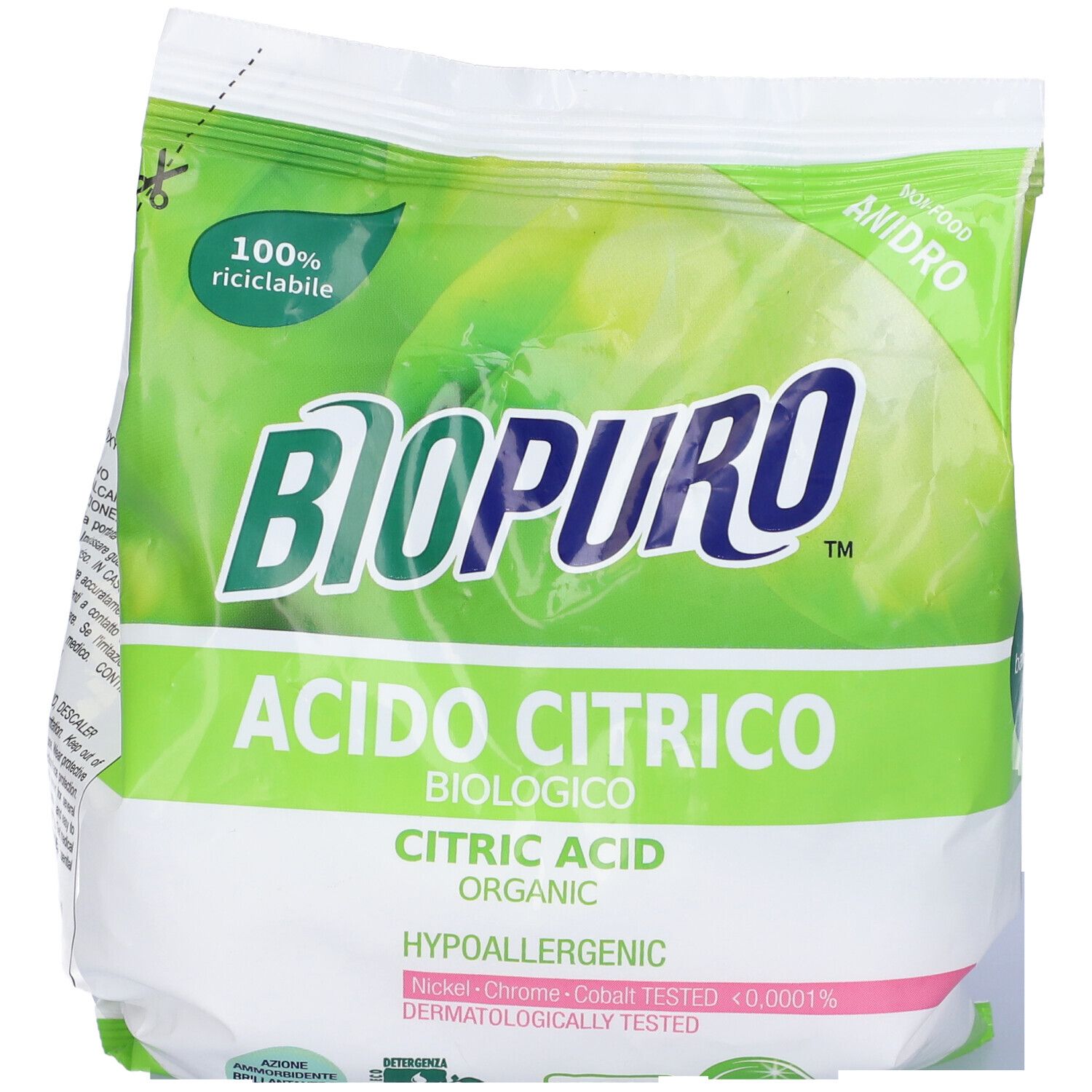 Biopuro Acido Citrico Anidro 450 g